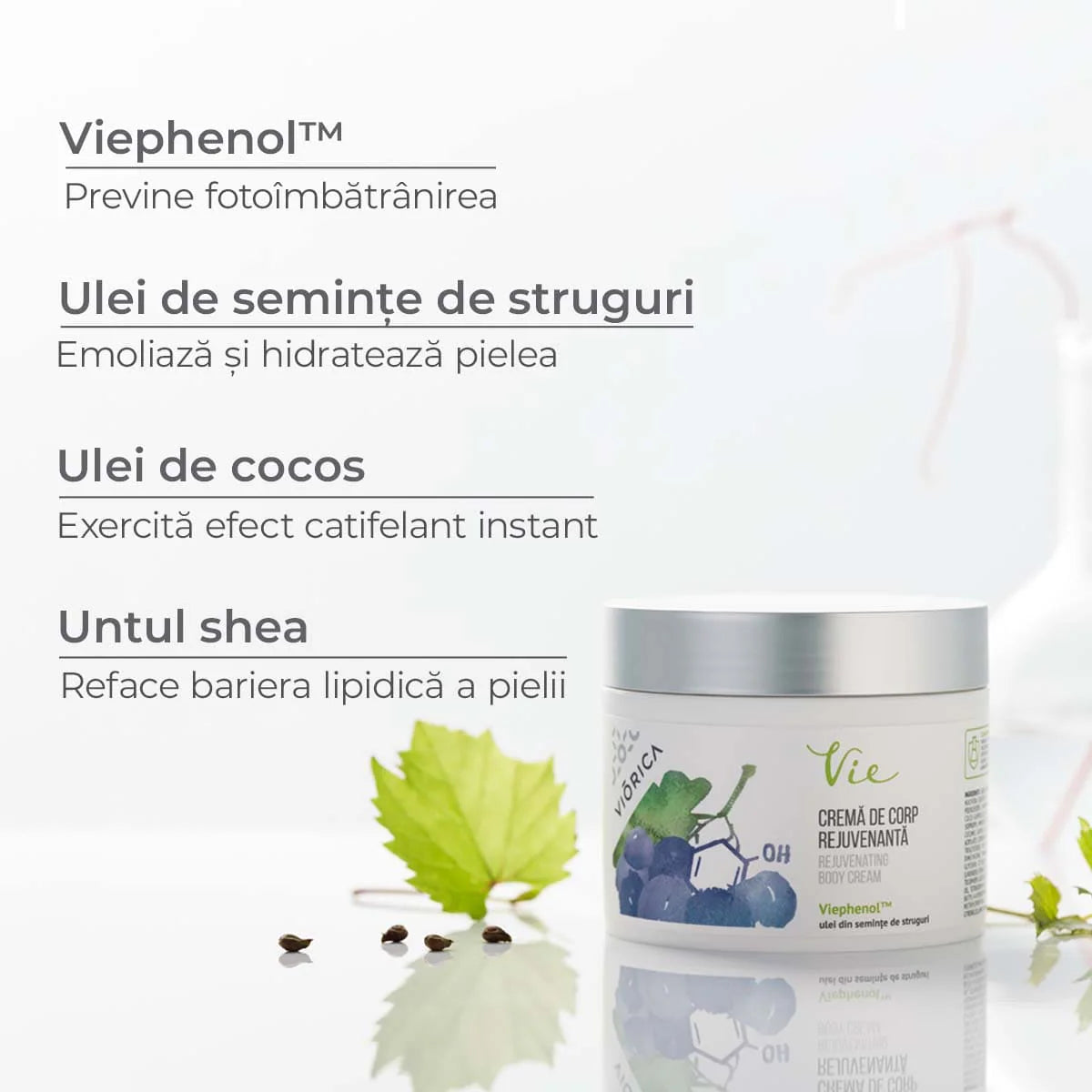 VIORICA VIE Noorendav kehapiim, 200 ml