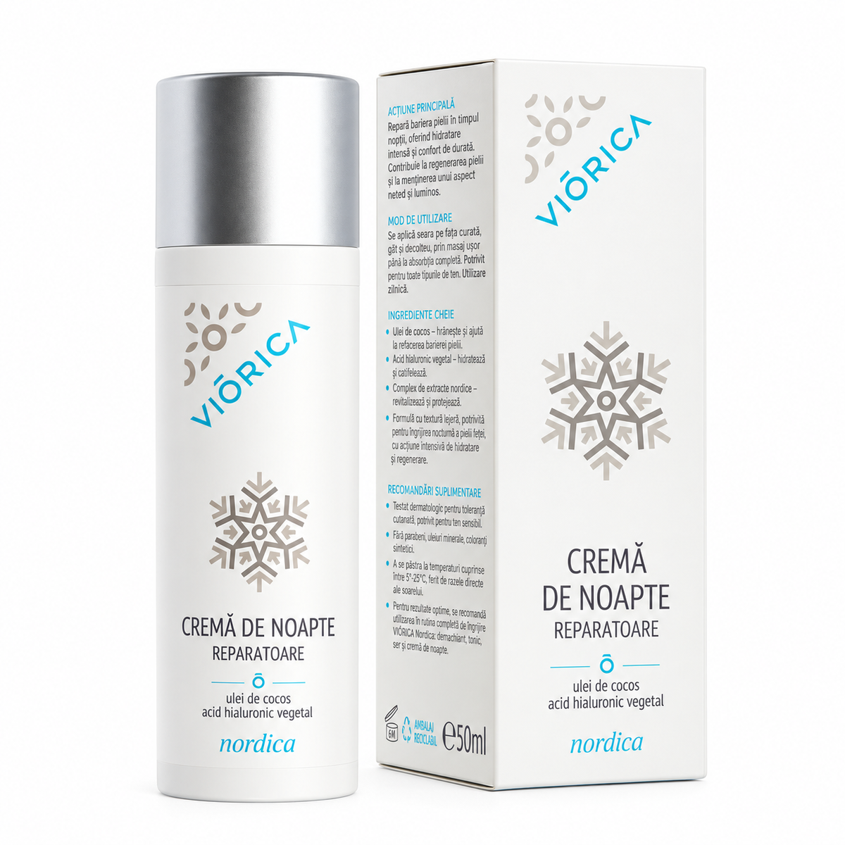 VIORICA NORDICA Restorative Night Cream, 50 ml