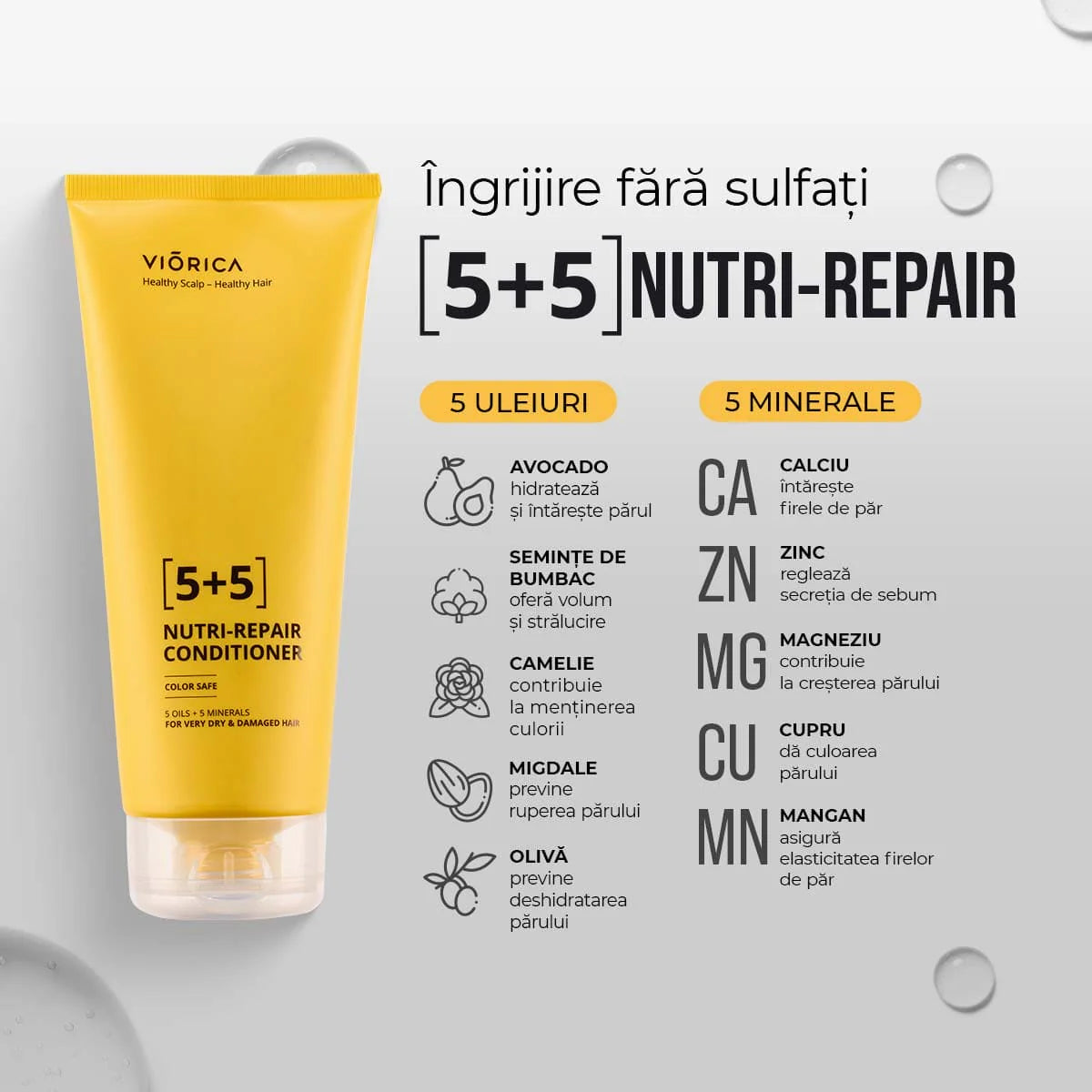 VIORICA 5+5 Nutri-Repair Conditioner hair 200 ml