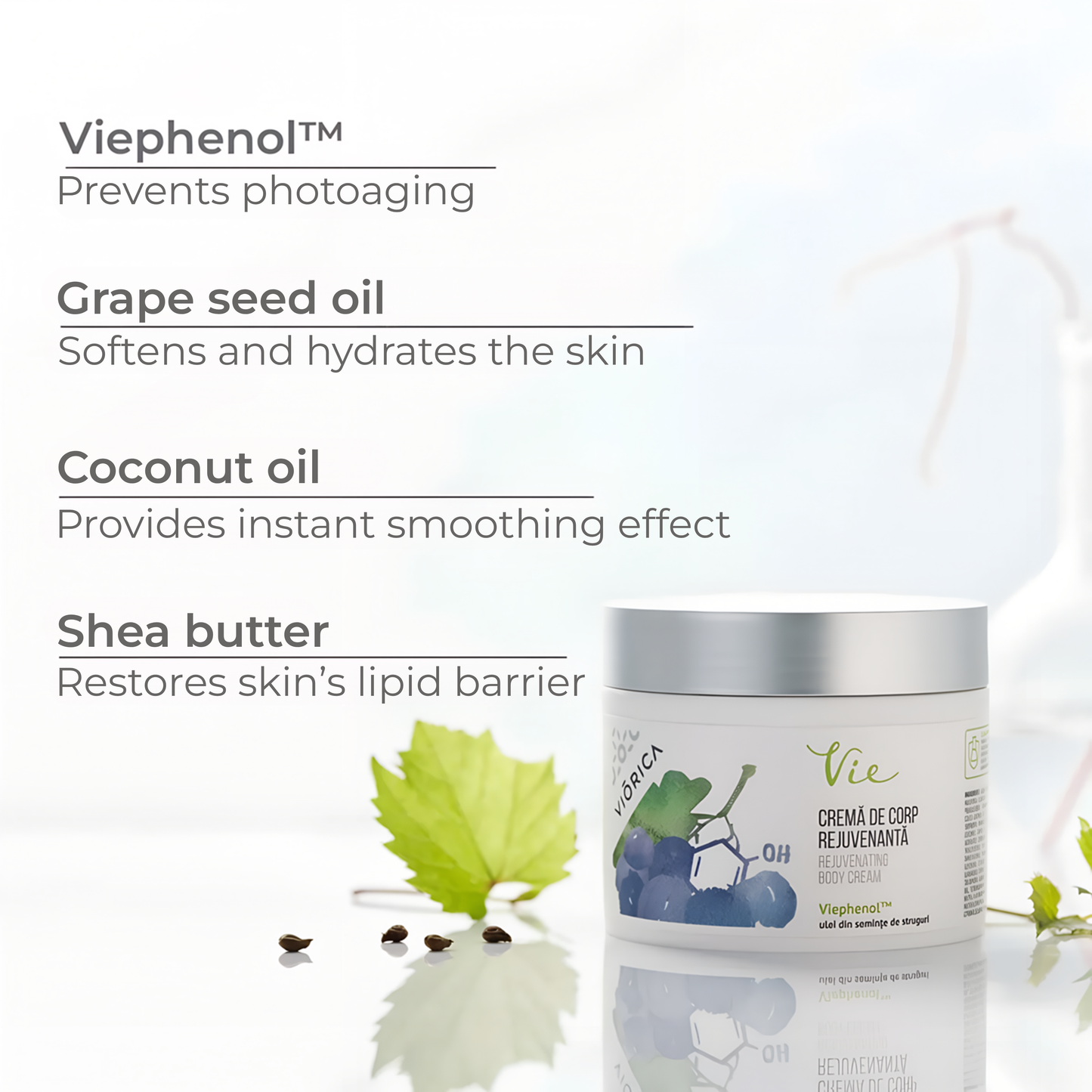 VIORICA VIE Noorendav kehapiim, 200 ml